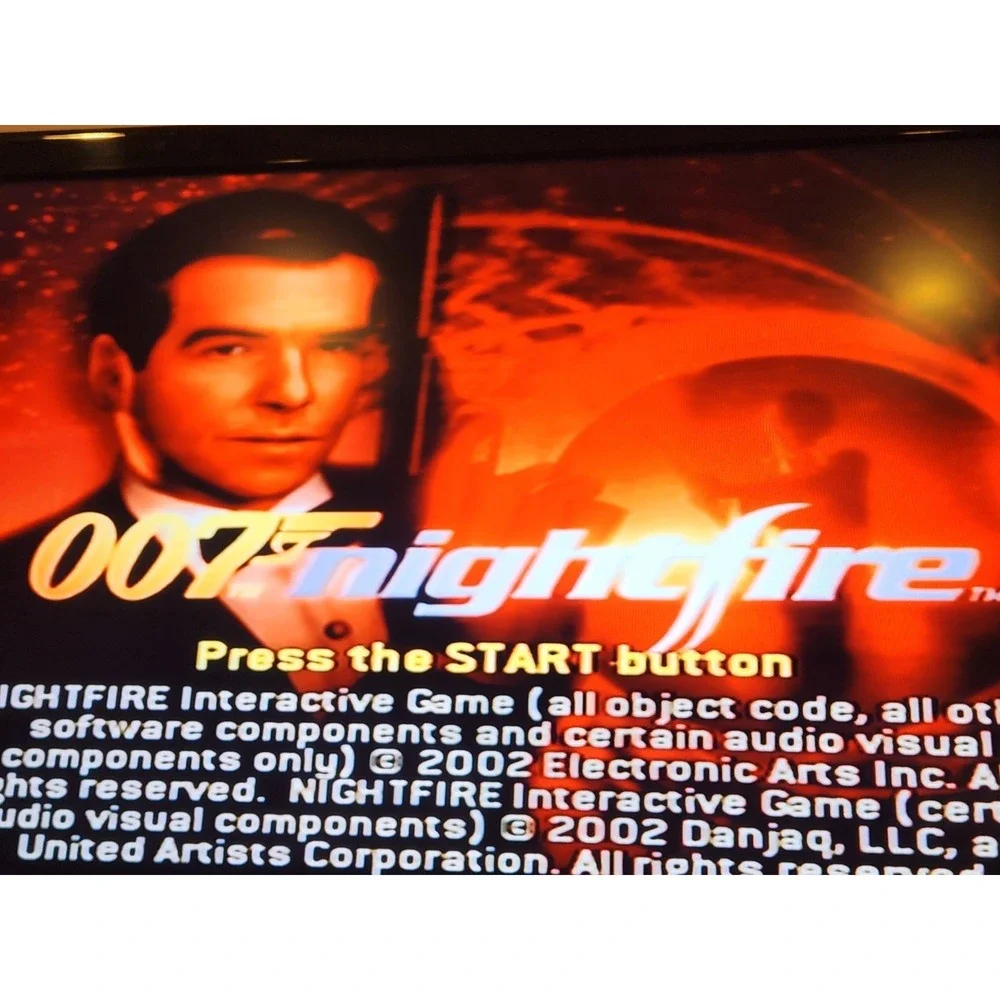 007 Nightfire PlayStation 2(PS2) Video Game James Bond Complete W/ Manual